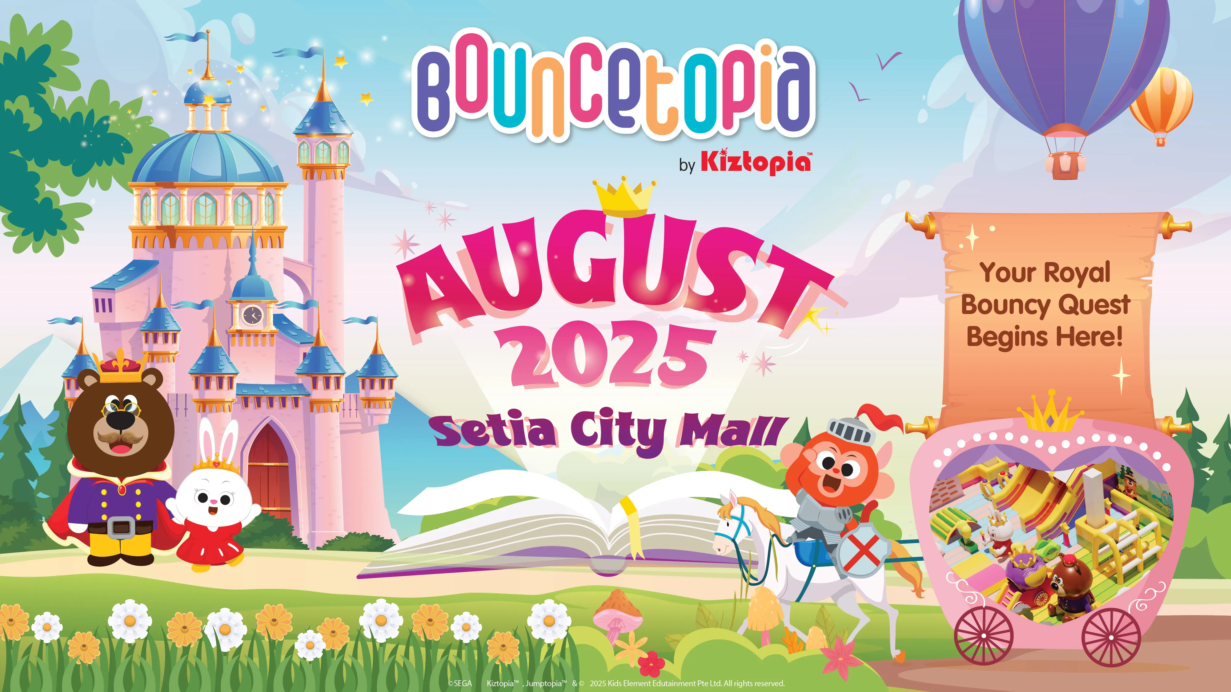 Bouncetopia Setia Mall Banner