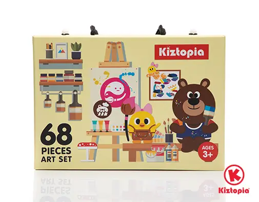 Kiztopia Kids Art Set (68pcs)