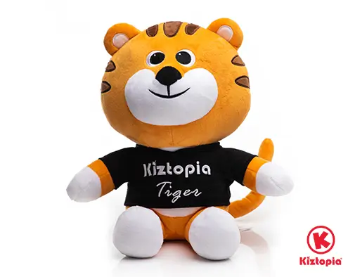 Kiztopia Plushie  Soft Toy – Tiger