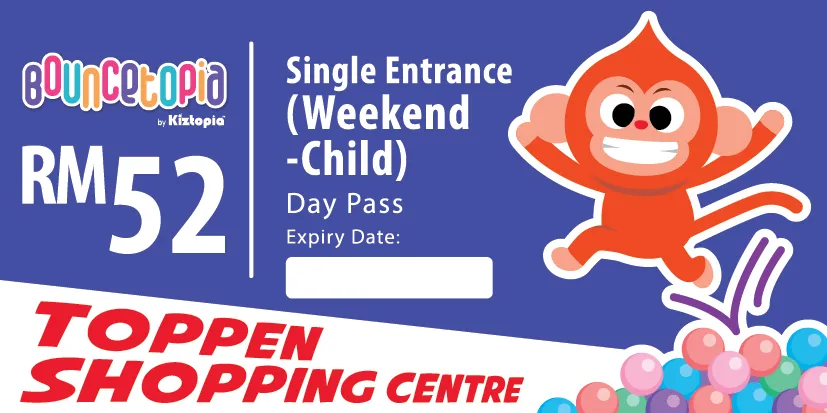 Single Admission (Weekend) - Day Pass Ticket