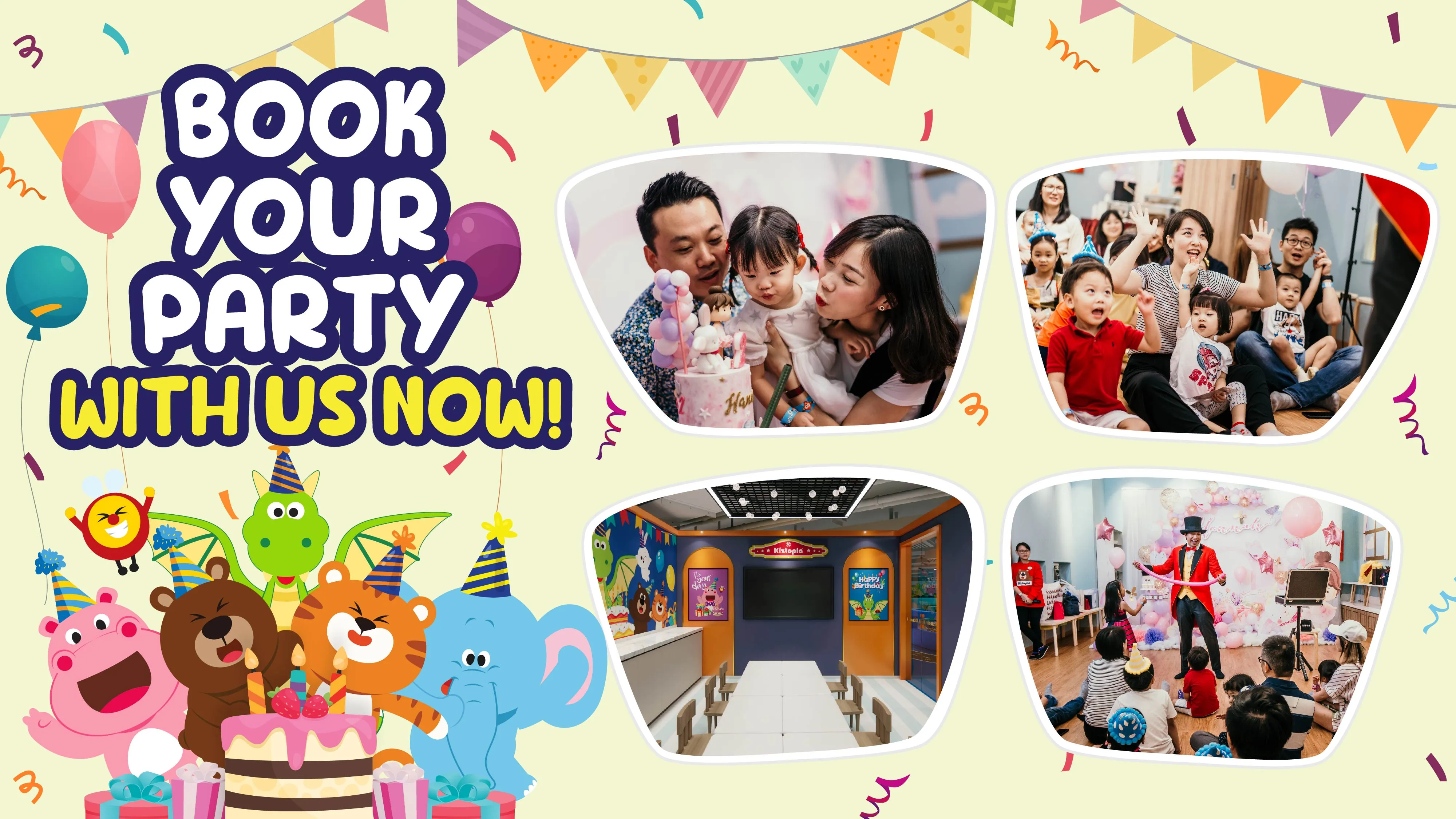 Book your party